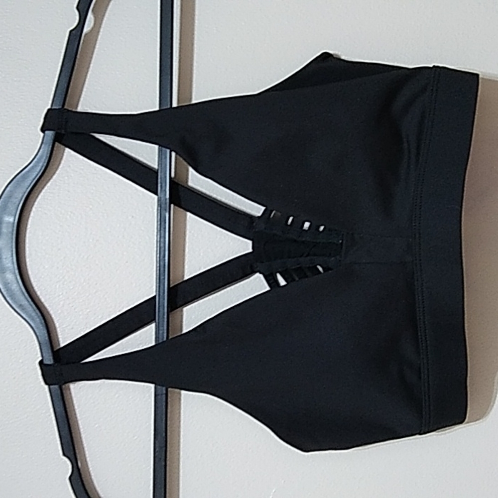 Victoria's Secret VSX Black Padded Sports Bra